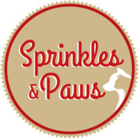 SPRINKLES & PAWS   Dog Food Toppers + Healthy Powders Supplements + Catnip Logo